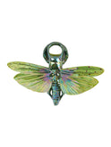 Vintage 1920s Sarreguemines Dragonfly Wall Pocket Weston Table