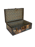 Vintage 1920s Travel Sticker Trunk Weston Table