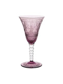 Vintage 1920s Venetian Amethyst Aperitif Glasses Weston Table