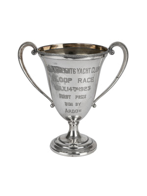  Vintage 1920s Yacht Club Trophy Weston Table 
