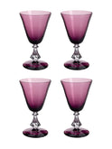 Vintage 1930s Amethyst Aperitif Glasses Weston Table