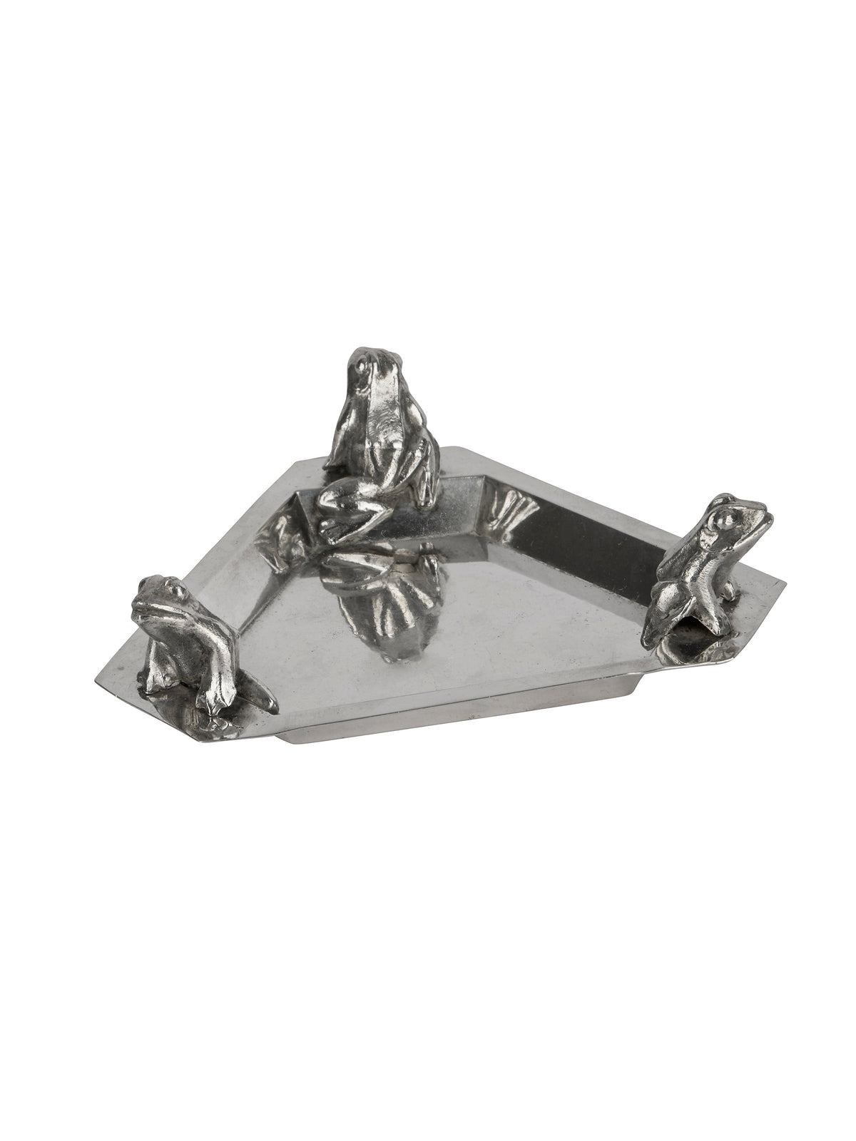 Vintage 1930s Argit Sterling Silver Frog Tray Weston Table