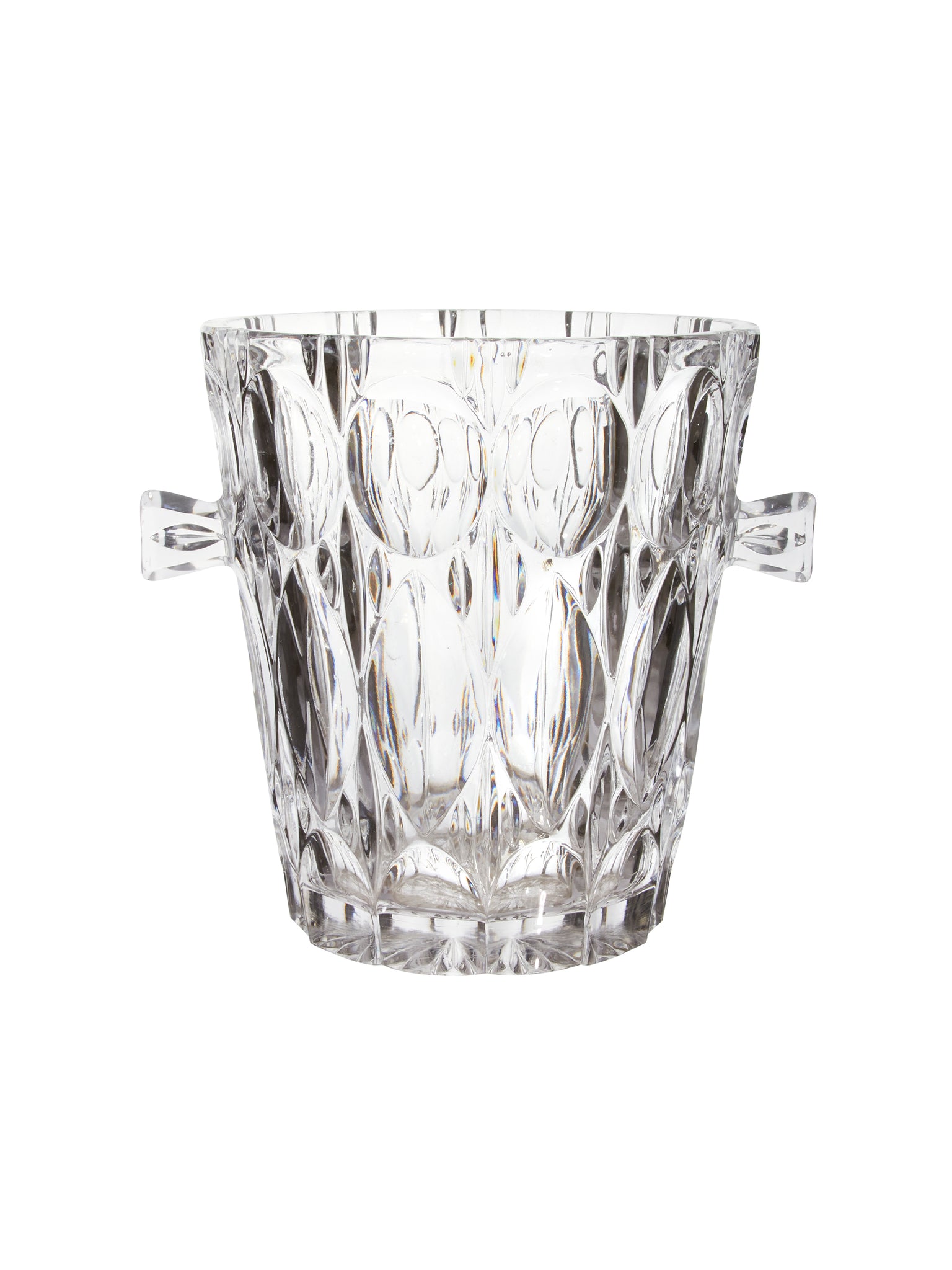 Vintage 1930s Art Deco Crystal Champagne Bucket Weston Table