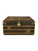 Vintage 1930s Au Touriste French Traveler's Trunk Weston Table