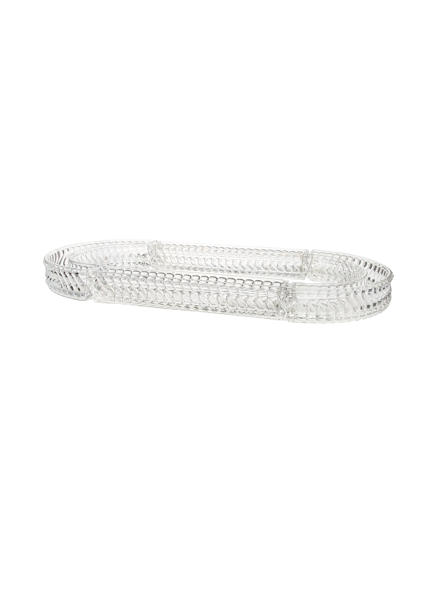 Vintage 1930s Baccarat Crystal Surtout de Table Weston Table