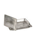 Vintage 1930s Barler Brothers Glass and Silver Plate Sardine Dish Weston Table