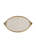 Vintage 1930s Cherub Oval Mirror Tray Weston Table