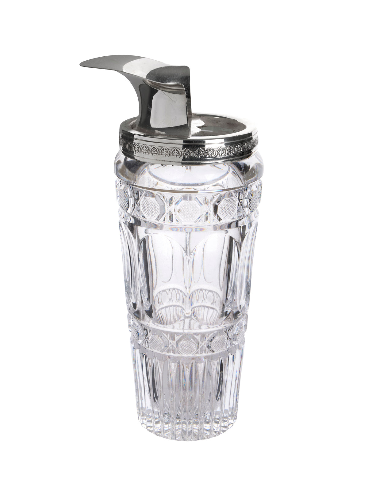Vintage 1930s English Crystal Cocktail Pourer Weston Table