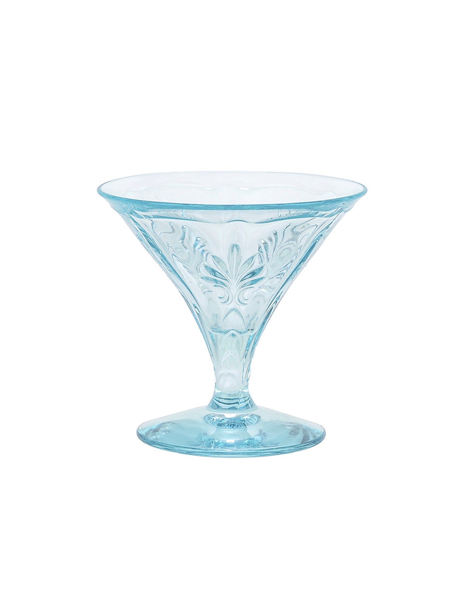 Vintage 1930s Baroque Azure Glasses Weston Table