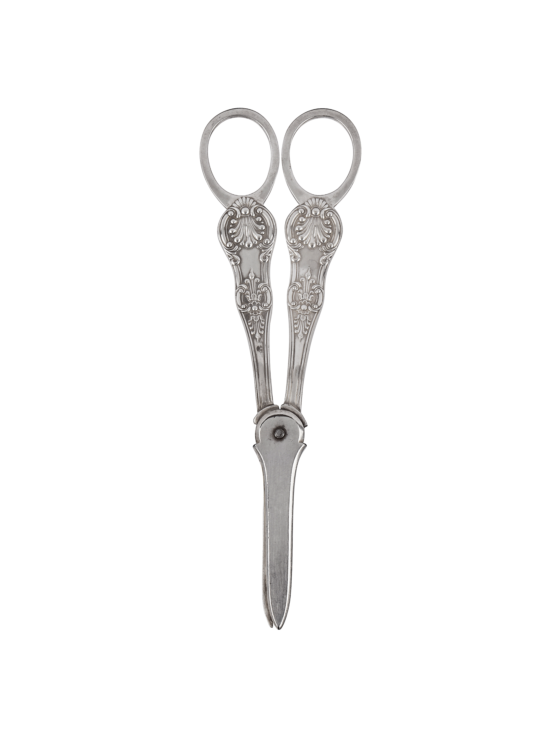 Vintage 1930s French Silver Plate Grape Shears Weston Table