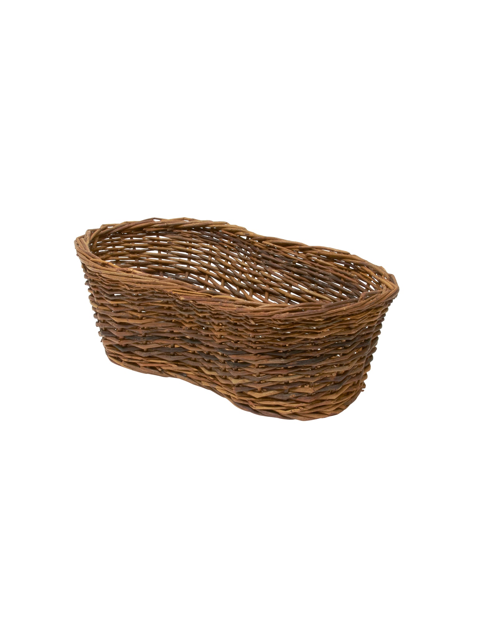 Vintage 1930s French Wicker Bread Proofing Basket Weston Table