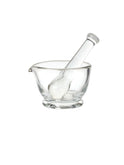Vintage 1930s Glass Mortar and Pestle Weston Table