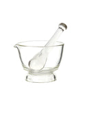 Vintage 1930s Glass Mortar and Pestle Weston Table