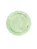 Vintage 1930s Green Cherry Blossom Cake Plate Weston Table