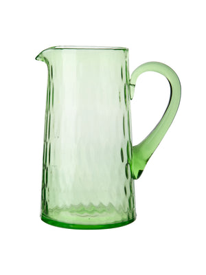  Vintage 1930s Green Uranium Glass Pitcher Weston Table 