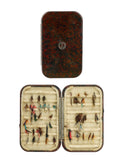 Vintage 1930s Hardy Neroda Fly Fishing Box Four Weston Table