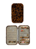 Vintage 1930s Hardy Neroda Fly Fishing Box Two Weston Table