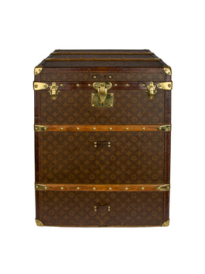  Vintage 1930s Louis Vuitton Trunk Weston Table 