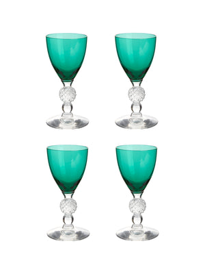  Vintage 1930s Morgantown Emerald Cordials Weston Table 