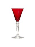 Vintage 1930s Morgantown Monroe Red Cordial Glasses Weston Table