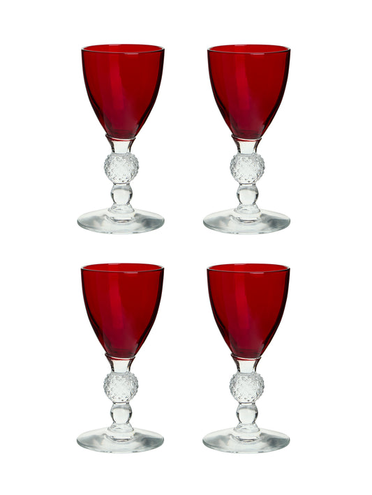 Vintage 1930s Morgantown Red Cordials Weston Table
