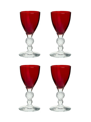  Vintage 1930s Morgantown Red Cordials Weston Table 