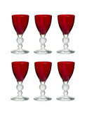 Vintage 1930s Morgantown Red Cordials Weston Table