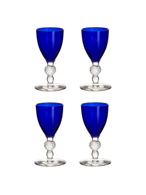  Vintage 1930s Morgantown Ritz Blue Cordials Weston Table 