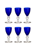 Vintage 1930s Morgantown Ritz Blue Cordials Weston Table
