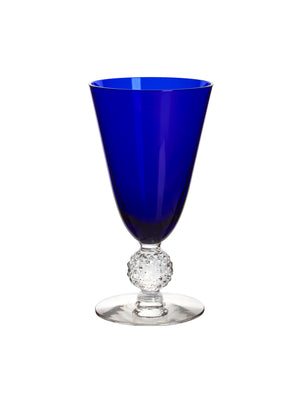  Vintage 1930s Morgantown Ritz Blue Tumblers Weston Table 