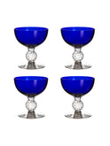 Vintage 1930s Morgantown Ritz Low Sherbet Glasses Weston Table