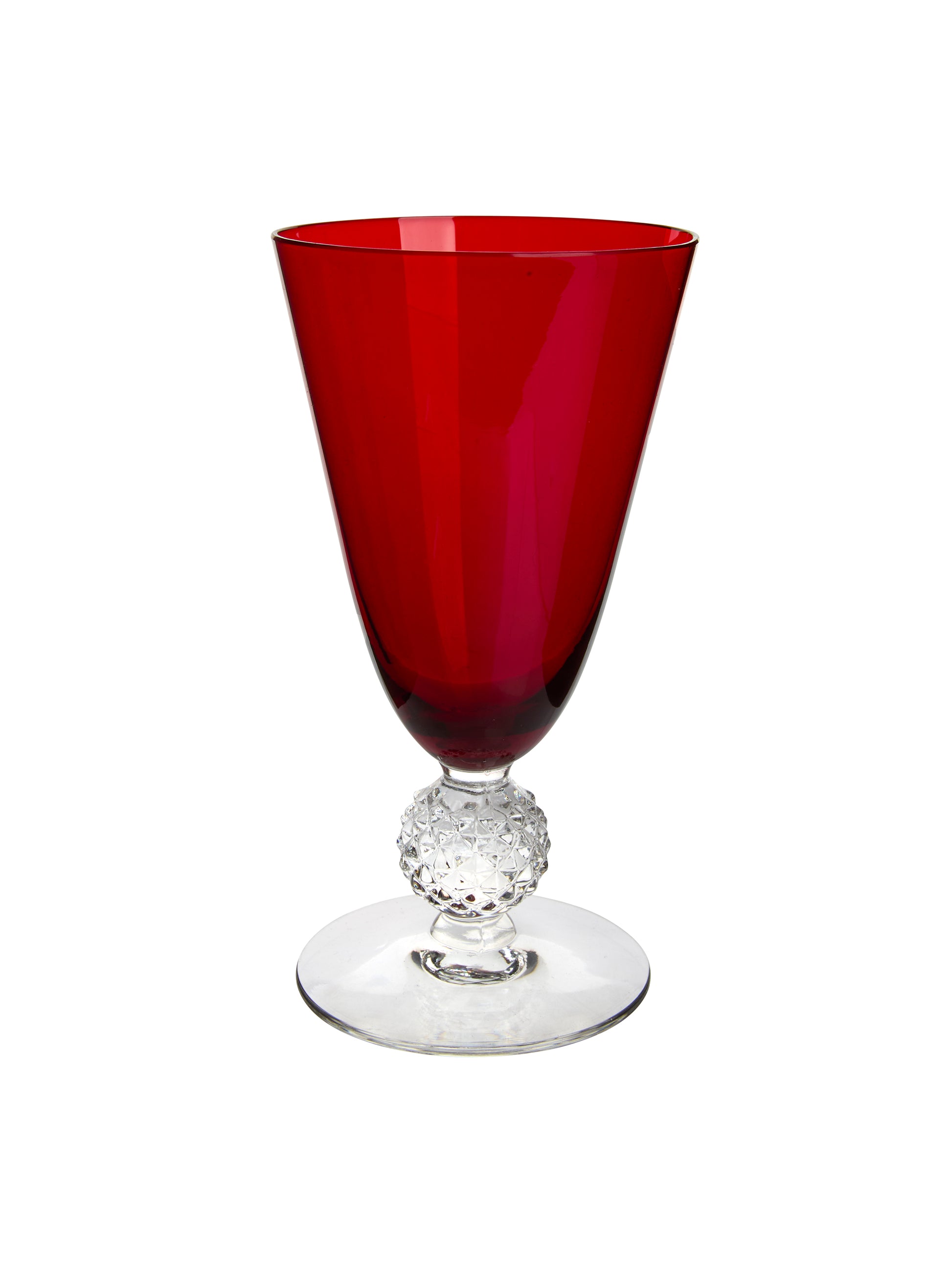 Vintage 1930s Morgantown Ruby Iced Tea Glasses Weston Table