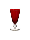 Vintage 1930s Morgantown Ruby Small Tumblers Weston Table