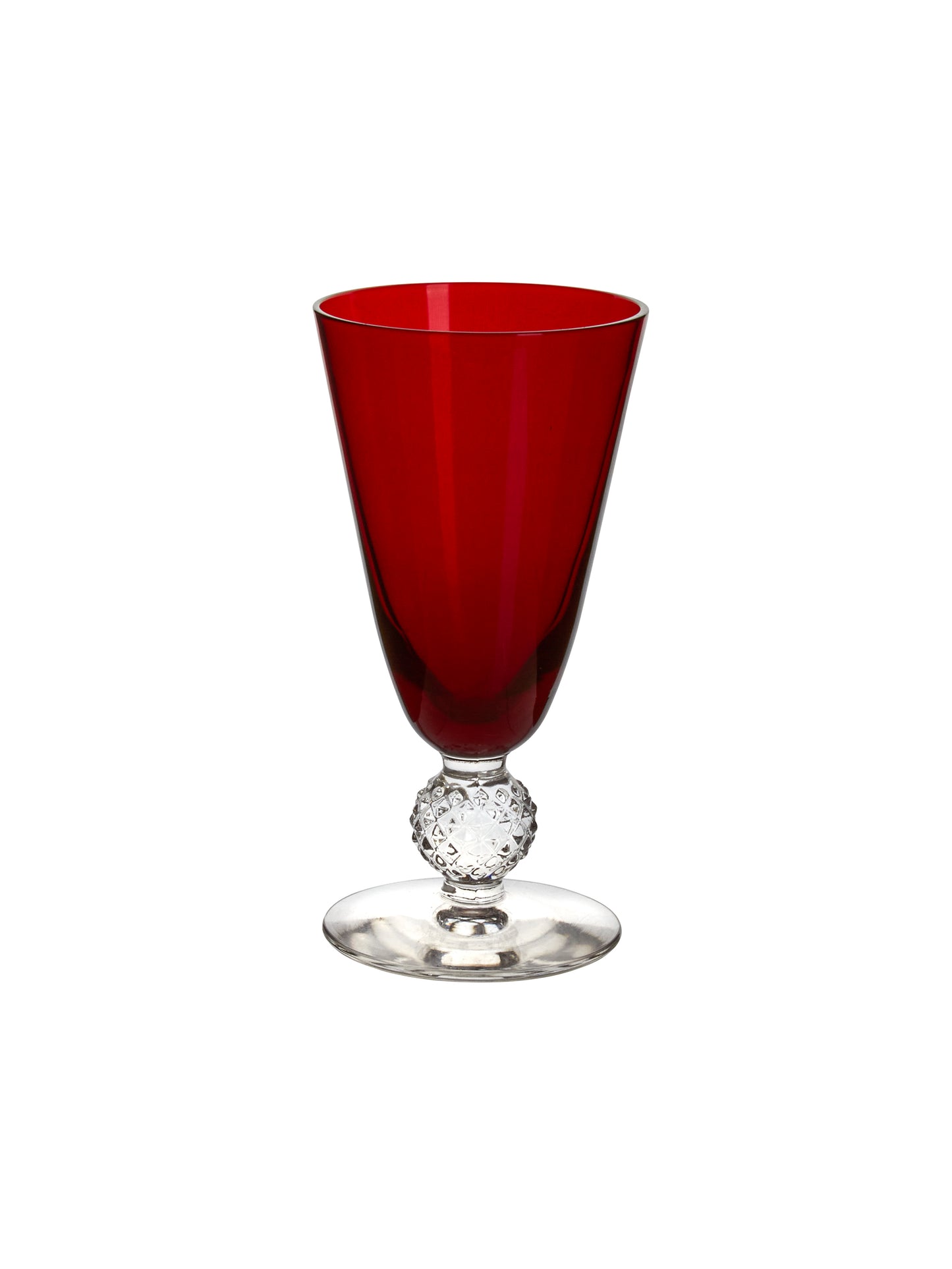 Vintage 1930s Morgantown Ruby Small Tumblers Weston Table