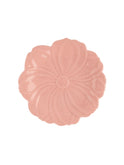Vintage 1930s Pink Majolica Flower Plate Weston Table