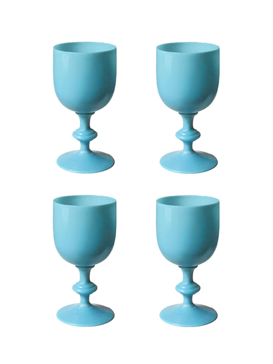 Vintage 1930s Portieux Vallerysthal Goblets Weston Table