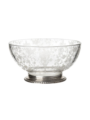  Vintage 1930s Rose Point Cambridge Wallace Sterling Silver Base Bowl Weston Table 