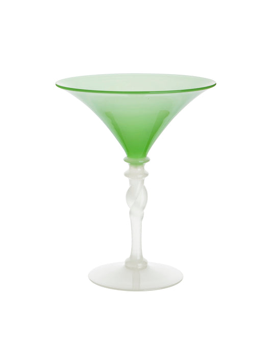 Vintage 1930s Steuben Jade Coupes Weston Table