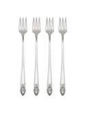 Vintage 1937 Holmes Edwards Lovely Lady Oyster Forks Set of Four Weston Table