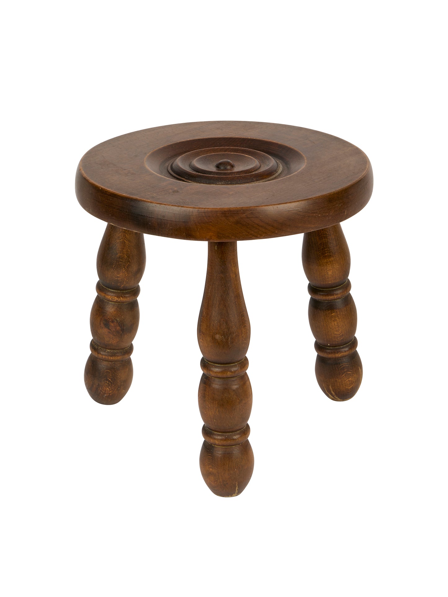 Vintage 1940s Bobbin Legged Milking Stool Two Weston Table