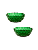 Vintage 1940s Bubble Green Berry Bowls Weston Table