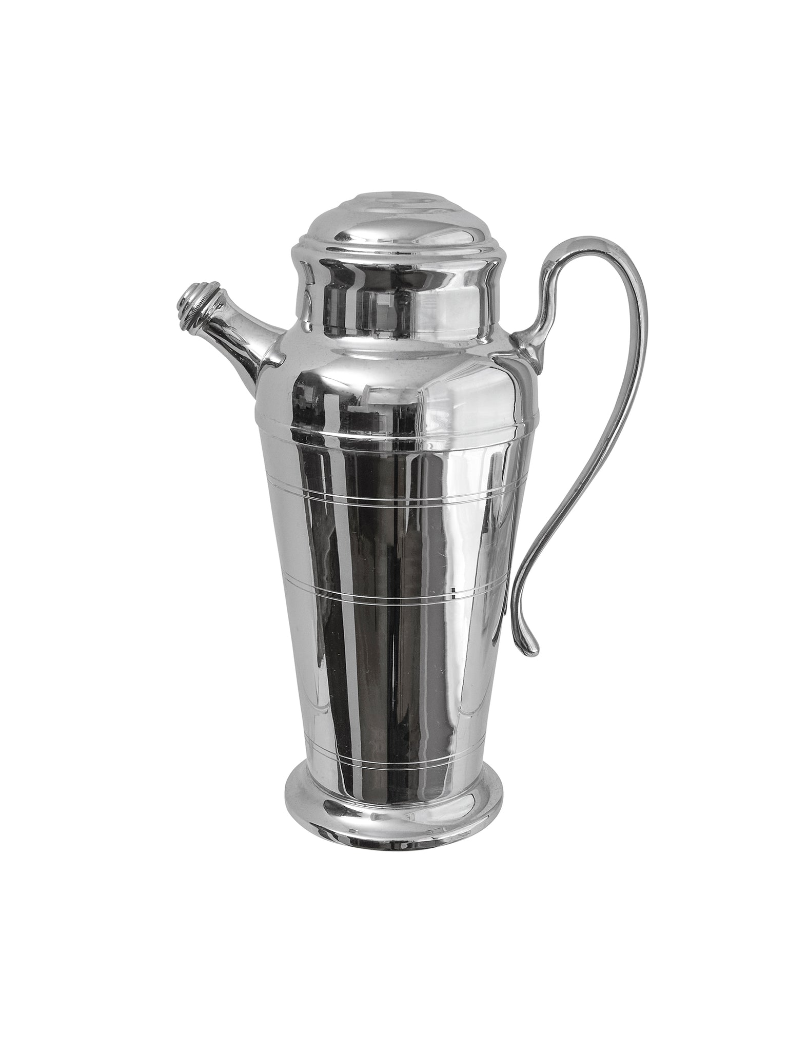 Vintage 1940s Chrome Cocktail Shaker Weston Table