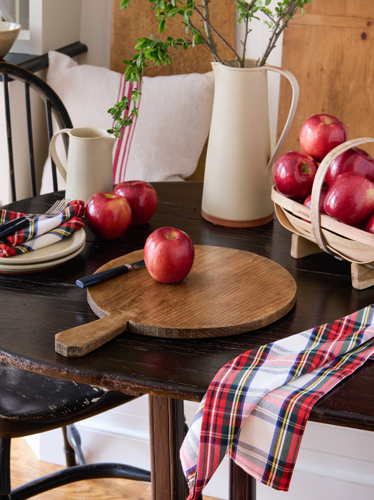 Vintage 1940s English Pine Bread Board Weston Table