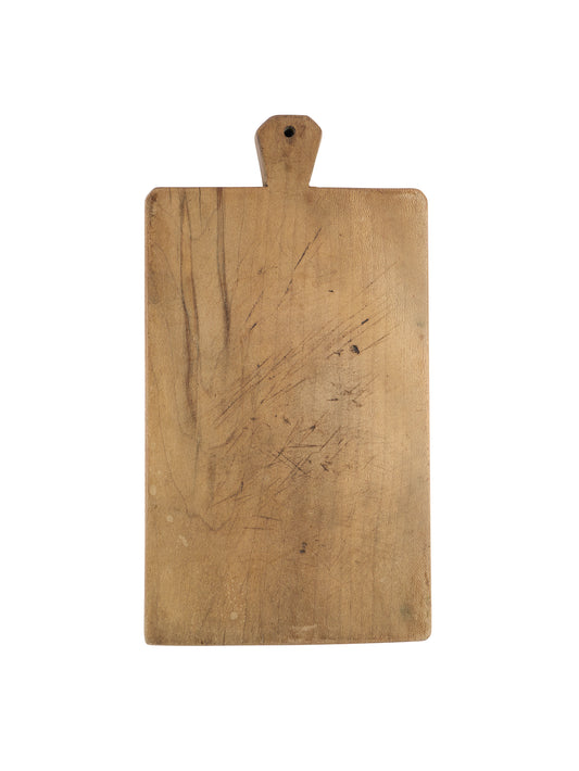 Vintage 1940s English Rectangular Blonde Cutting Board Weston Table