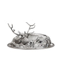 Vintage 1940s English Silver Plate Deer XL Serving Platter Weston Table