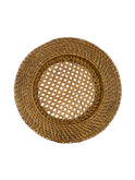 Vintage 1940s French Wicker Chargers Weston Table