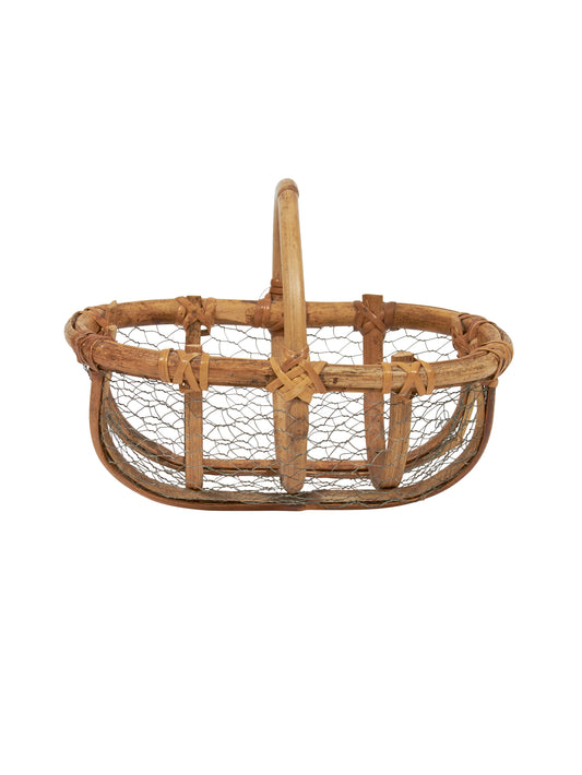 Shop the European Wicker Basket Garden Wagon at Weston Table
