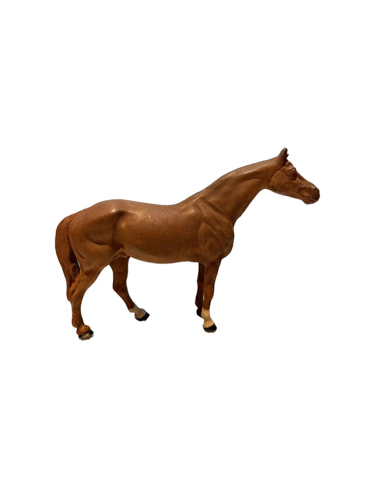 Vintage 1940s Hubley Bay Thoroughbred Cast Iron Doorstop