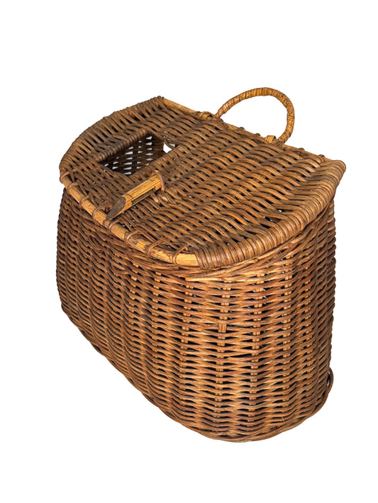 Vintage 1940s Japanese Wicker Creel Weston Table