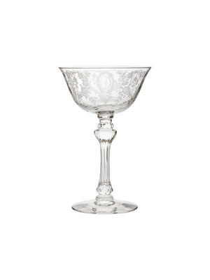  Vintage 1940s June Night Champagne Coupes 